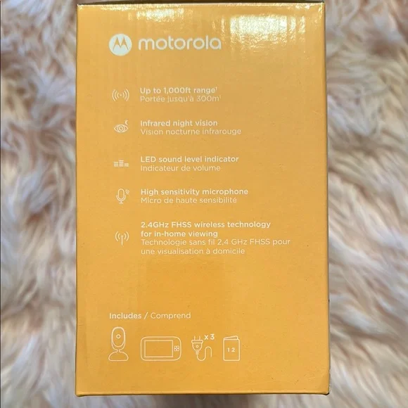 Motorola VM75-2 Video Baby Monitor with Two Cameras